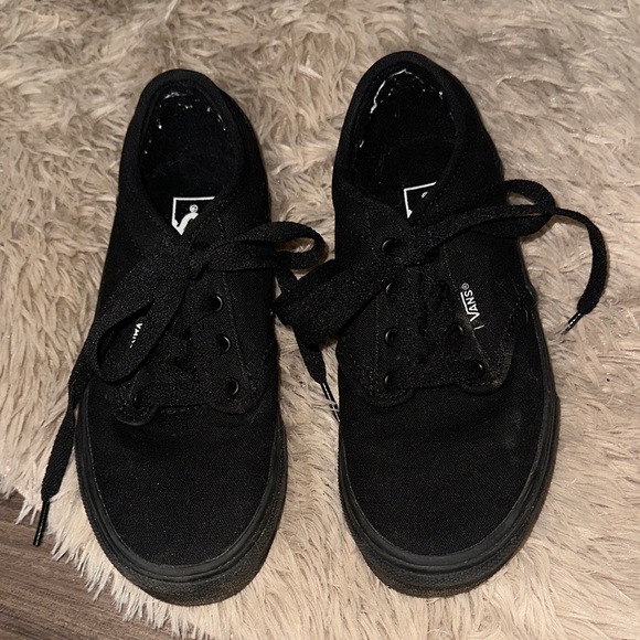 Vans Other - Vans Kids All-Black Sneakers